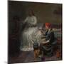 Leonora Christina in the Blue Tower, Cooking Porridge-Kristian Zahrtmann-Mounted Giclee Print