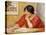 Leontine Reading, 1909-Pierre-Auguste Renoir-Stretched Canvas
