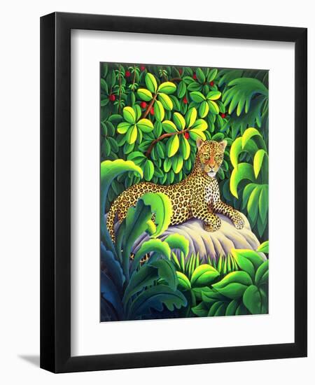 Leopard, 1993-Liz Wright-Framed Giclee Print