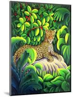 Leopard, 1993-Liz Wright-Mounted Giclee Print