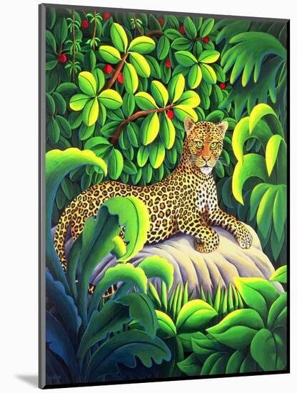 Leopard, 1993-Liz Wright-Mounted Giclee Print