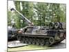 Leopard 1A5 Mbt of the Belgian Army in Repair-Stocktrek Images-Mounted Photographic Print