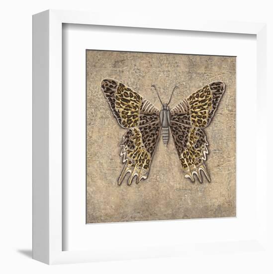 Leopard Butterfly-Jennette Brice-Framed Art Print