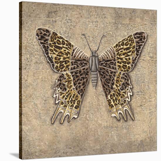 Leopard Butterfly-Jennette Brice-Stretched Canvas