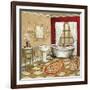 Leopard Florentine Bath-Gregory Gorham-Framed Art Print