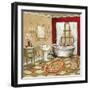 Leopard Florentine Bath-Gregory Gorham-Framed Art Print