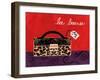 Leopard Handbag I-Jennifer Matla-Framed Art Print