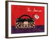 Leopard Handbag I-Jennifer Matla-Framed Art Print