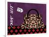 Leopard Handbag III-Jennifer Matla-Framed Art Print