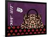 Leopard Handbag III-Jennifer Matla-Framed Art Print