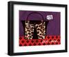 Leopard Handbag IV-Jennifer Matla-Framed Art Print