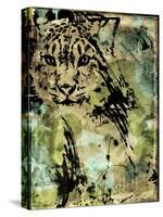 Leopard Ink-Color Bakery-Stretched Canvas