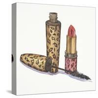 Leopard Makeup-Jin Jing-Stretched Canvas