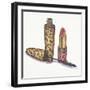 Leopard Makeup-Jin Jing-Framed Art Print