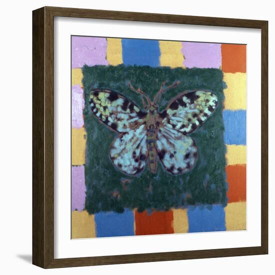 Leopard Moth, 1996-Peter Wilson-Framed Giclee Print