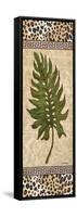 Leopard Palm Leaf II-Todd Williams-Framed Stretched Canvas