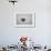 Leopard Seal in Antarctica-Paul Souders-Framed Photographic Print displayed on a wall