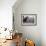 Leopard Seal (On Right), Facing Up to Southern-null-Framed Photographic Print displayed on a wall