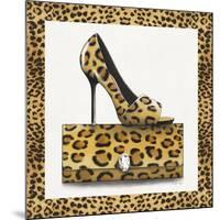 Leopard Shoe and Purse-Carolyn Fisk-Mounted Premium Giclee Print