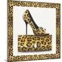 Leopard Shoe and Purse-Carolyn Fisk-Mounted Art Print