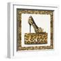 Leopard Shoe and Purse-Carolyn Fisk-Framed Art Print