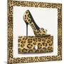 Leopard Shoe and Purse-Carolyn Fisk-Mounted Art Print