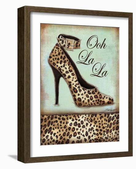 Leopard Shoe-Todd Williams-Framed Art Print