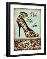 Leopard Shoe-Todd Williams-Framed Art Print