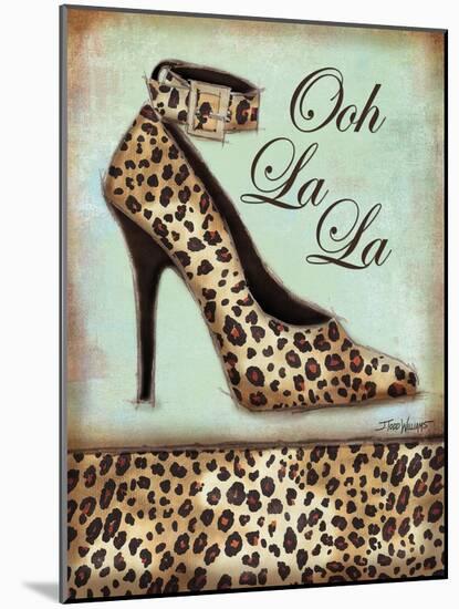 Leopard Shoe-Todd Williams-Mounted Art Print