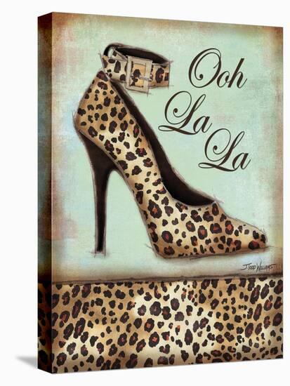 Leopard Shoe-Todd Williams-Stretched Canvas