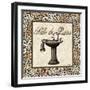 Leopard Sink-Todd Williams-Framed Art Print