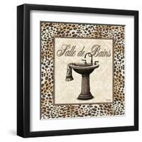 Leopard Sink-Todd Williams-Framed Art Print