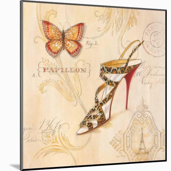 Leopard Sling Stiletto-Angela Staehling-Mounted Art Print