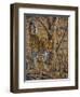 Leopard Walking-Peter Blackwell-Framed Art Print