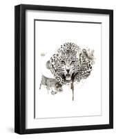 Leopard-Philippe Debongnie-Framed Art Print