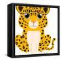 Leopard-M.G-Framed Stretched Canvas