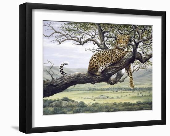 Leopard-Harro Maass-Framed Giclee Print