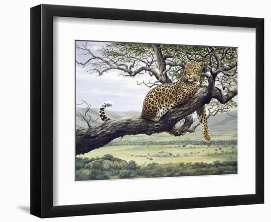 Leopard-Harro Maass-Framed Premium Giclee Print