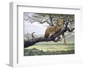 Leopard-Harro Maass-Framed Giclee Print