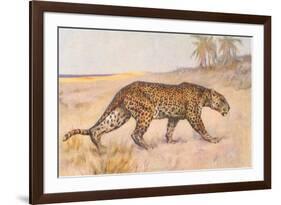 Leopard-null-Framed Art Print