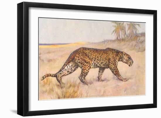 Leopard-null-Framed Art Print