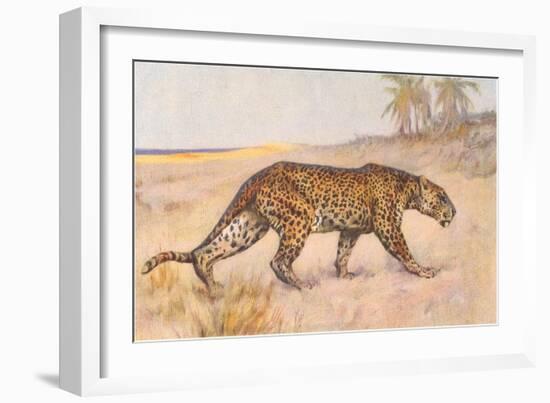 Leopard-null-Framed Art Print