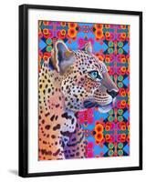 Leopard-Jane Tattersfield-Framed Giclee Print