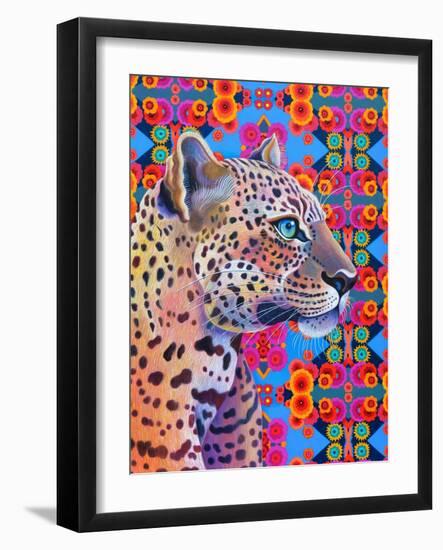 Leopard-Jane Tattersfield-Framed Giclee Print