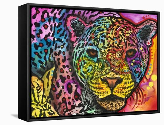 Leopard-Dean Russo-Framed Stretched Canvas