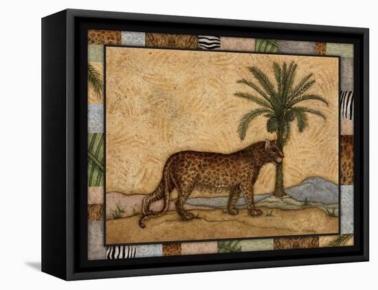 Leopard-Robin Betterley-Framed Stretched Canvas