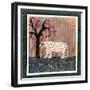 Leopard-David Sheskin-Framed Giclee Print