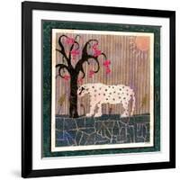 Leopard-David Sheskin-Framed Giclee Print