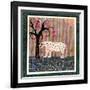 Leopard-David Sheskin-Framed Giclee Print