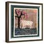 Leopard-David Sheskin-Framed Giclee Print